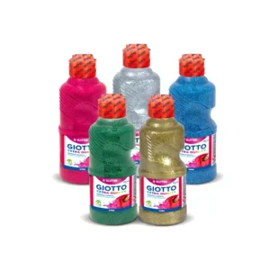 Tempera con purpurina Giotto