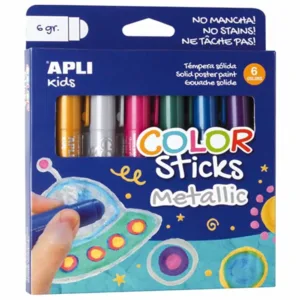 Tempera solida metalica Apli