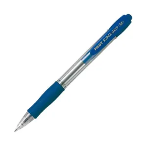 Boligrafos super grip Pilot azul
