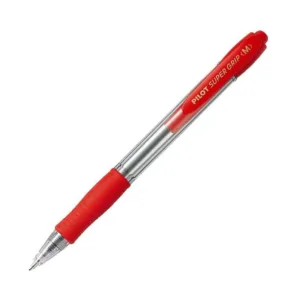 Boligrafos super grip Pilot rojo