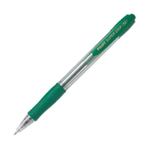 Boligrafos super grip Pilot verde