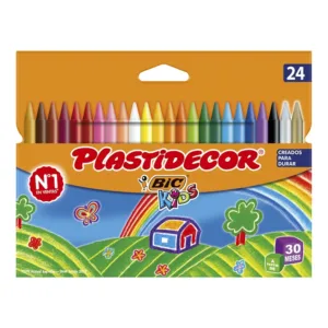 Ceras Plastidecor 24 uds