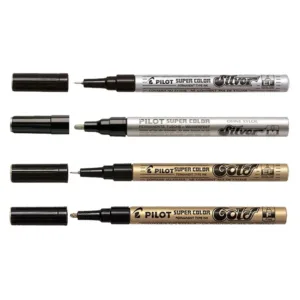 Rotulador oro y plata Pilot