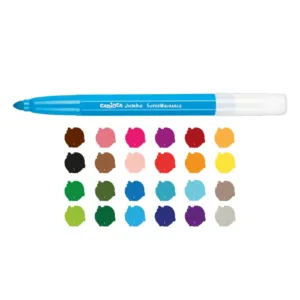 Rotuladores Carioca Jumbo 24 uds surtido
