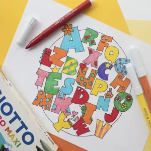 Rotuladores Maxi Giotto dibujo
