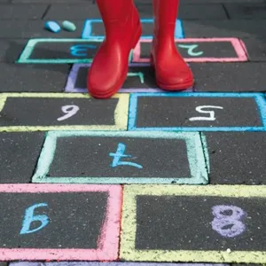 Tizas Jumbo suelo Apli dibujo