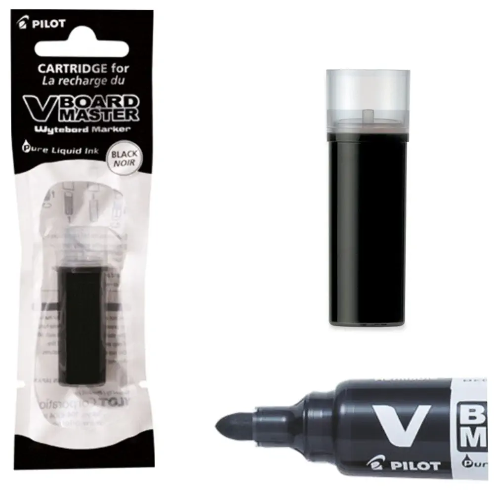 Cartucho rotulador pizarra Board Master Pilot negro Cartucho rotulador pizarra Board Master Pilot negro