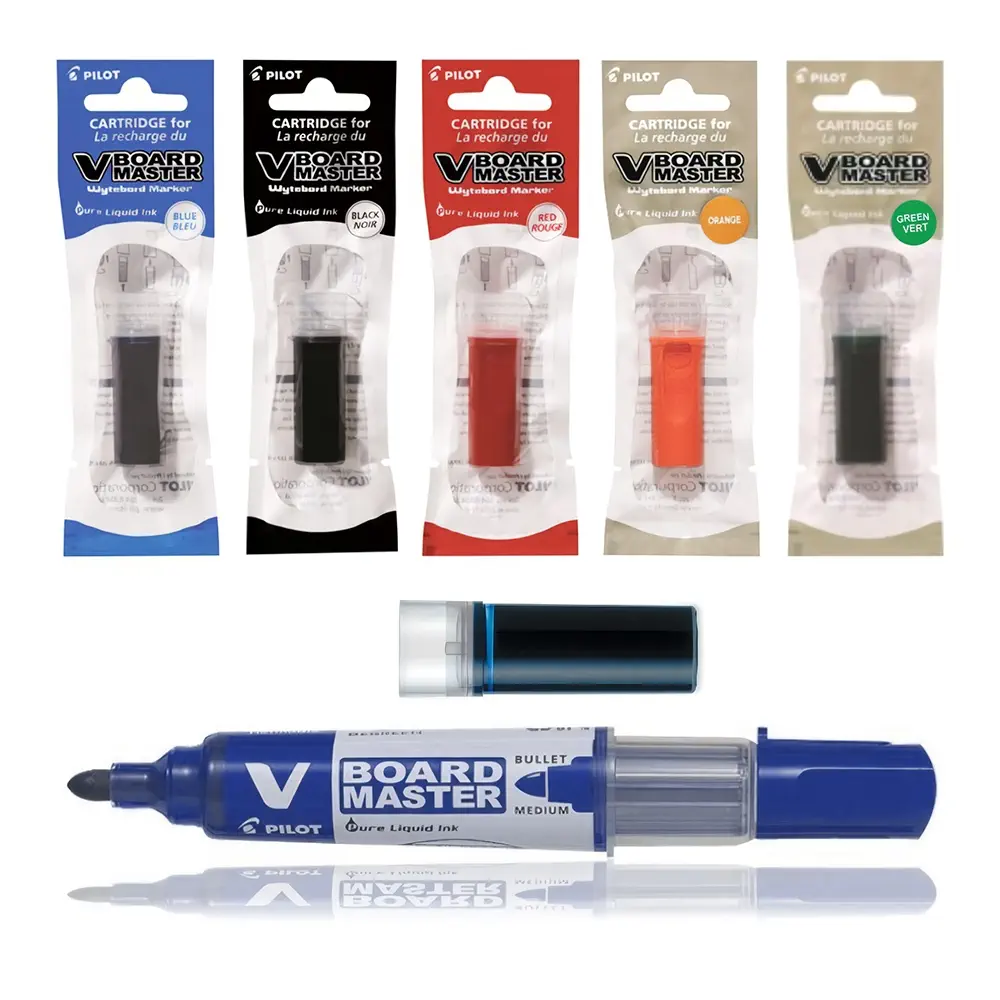 Cartuchos rotuladores pizarra Board Master Pilot Cartuchos rotuladores pizarra Board Master Pilot