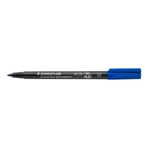 Rotulador Lumocolor Staedtler medio azul
