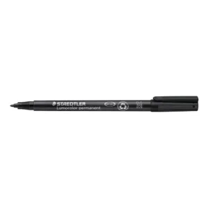 Rotulador Lumocolor Staedtler medio negro