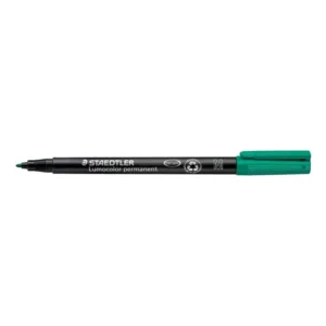 Rotulador Lumocolor Staedtler medio verde