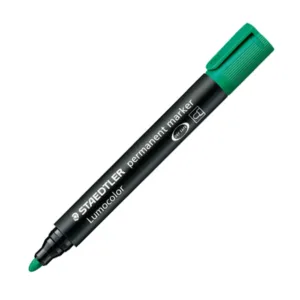 Rotulador Staedtler Lumocolor 352 verde punta redonda