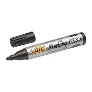 Rotulador permanente Bic punta redonda negro