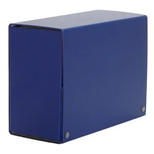 Carpeta Proyecto Lomo Azul con Broche